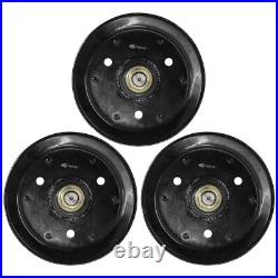 Caltric 1-634972 1634972 Deck Spindle withPulley for Exmark 52 60 72 Qty 3 Caltric 1-634972 1634972 Deck Spindle withPulley for Exmark 52 60 72 Qty 3