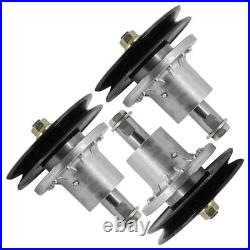 Caltric 1-634972 1634972 Deck Spindle withPulley for Exmark 52 60 72 Qty 3