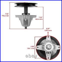 Caltric Spindle Assembly withPulley Blade For Troy-Bilt Z 46 46 Zero-Turn Mower Caltric Spindle Assembly withPulley Blade For Troy-Bilt Z 46 46 Zero-Turn Mower