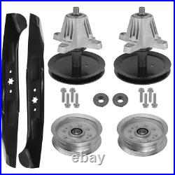 Caltric Spindle Assembly withPulley Blade For Troy-Bilt Z 46 46 Zero-Turn Mower Caltric Spindle Assembly withPulley Blade For Troy-Bilt Z 46 46 Zero-Turn Mower