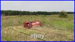 Commercial Remote Controlled Track Mower 51 Cutting Deck For Steep Hill / Slope