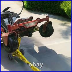 Compact 800 Pound Mower Lift with Twist Handle Safe Maintenance Solution