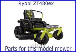Complete Rigt Side Steering Controller for Ryobi 42 ZT480ex 48v Zero Turn Mower
