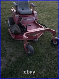 Country Clipper Wrangler Zero-Turn Riding Lawn Mower, 48in Steel, Red, Gasoline