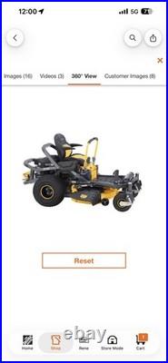Cub Cadet Ultima Z3 50 in 24 HP Gas Zero-Turn Mower, Fab Deck, Suspension