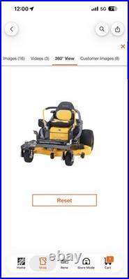 Cub Cadet Ultima Z3 50 in 24 HP Gas Zero-Turn Mower, Fab Deck, Suspension