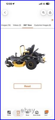 Cub Cadet Ultima Z3 50 in 24 HP Gas Zero-Turn Mower, Fab Deck, Suspension