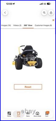 Cub Cadet Ultima Z3 50 in 24 HP Gas Zero-Turn Mower, Fab Deck, Suspension