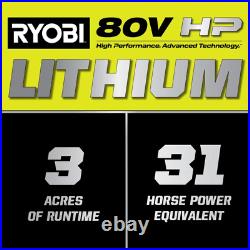 Deal? RYOBI Z42Li 80V HP Brushless 42 Electric Zero Turn Riding Lawn Mower