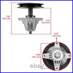 Deck Spindle Pulley Blade Belt Kit For Cub Cadet RZT RZT-LX 46 Zero-Turn Mower Deck Spindle Pulley Blade Belt Kit For Cub Cadet RZT RZT-LX 46 Zero-Turn Mower