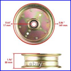 Deck Spindle Pulley & Blade For Dixon Ram Ultra 61 RZT 61x Zero-Turn Mower 61