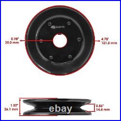 Deck Spindle with Pulley & Belt for Ariens 915501 01593700 61527600 61543800 52
