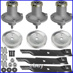 Deck Spindle with Pulley & Blade For Dixon RAM 48 CE ZT Zero-Turn Mower 48