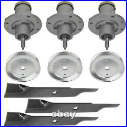 Deck Spindle with Pulley & Blade For Dixon RAM 48 CE ZT Zero-Turn Mower 48