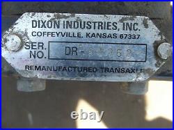 Dixon transmission 422 zero turn mower transmission