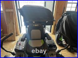 EGO POWER+ 52 Inch Z6 Zero Turn Riding Lawn Mower Kit with 6 Batteries+Charger