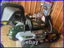 EGO POWER+ 52 Inch Z6 Zero Turn Riding Lawn Mower Kit with 6 Batteries+Charger