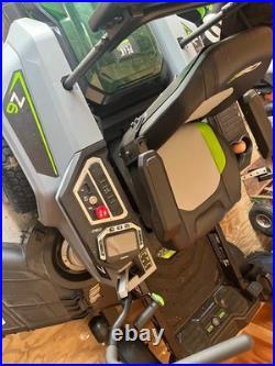 EGO POWER+ 52 Inch Z6 Zero Turn Riding Lawn Mower Kit with 6 Batteries+Charger