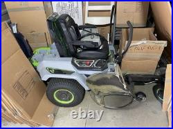 EGO Power+ 42 Zero Turn Riding Mower Z6 4 Batteries + Wall Charger INCLUDED
