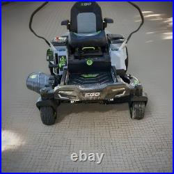 EGO Z6 Electric Riding Mower, Zero Turn, With4 Batteries, 10 ah. With Charger