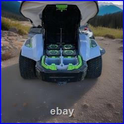 EGO Z6 Electric Riding Mower, Zero Turn, With4 Batteries, 10 ah. With Charger