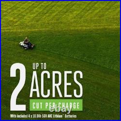 EGO ZT4204L Power+ 56V 42 Z6 Zero Turn Riding Mower Kit with 4 x 10Ah Batteries