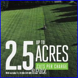 EGO ZT4205S Power+ 56V 42 Z6 Zero Turn Mower Kit with 4 x 12.0Ah Batteries