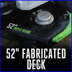 EGO ZT5207L Power+ 52 Z6 Zero Turn Riding Mower Kit with 6 x 12.0Ah