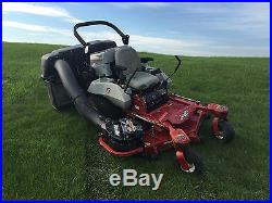 Exmark 60 ZTR Zero Turn Commercial Riding Lawn Mower With Triple Bagger 29 HP Kaw