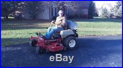 Exmark Lazer Z XP DS Liquid cooled commercial zero turn 60 mower with records