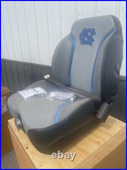 Exmark Part # 135-2783 Suspension seat -UNC Tar Heels logo