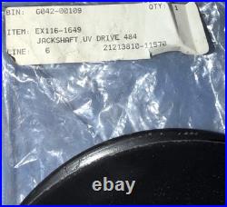 Exmark/Toro 116-1649 is a genuine OEM drive jackshaft Lazer Z Zero Turn Mower