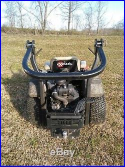 Exmark zero turn mower 48 cut 19 up with extra set of blades and mulching kit