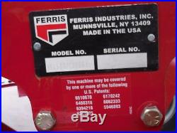 Ferris IS4500 Zero Turn Mower 61 Inch Caterpillar Diesel Engine 292 Hours