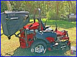 Ferris IS5100Z 72 inch Diesel Mower Cat Engine, With Pro Vac Bagger! 2013 Hours
