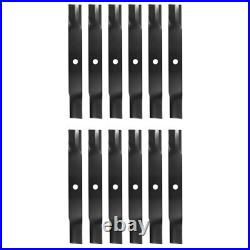 For JOHN DEERE MOWER BLADES 60 CUT #M133381 #TCU15881 737 757 777 Heavy Duty