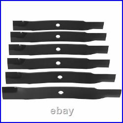 For JOHN DEERE MOWER BLADES 60 CUT #M133381 #TCU15881 737 757 777 Heavy Duty