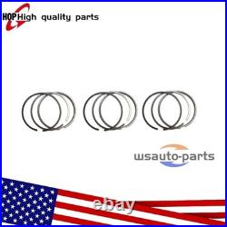 For Kubota D1105 Engine ZD28 Zero turn Mower Overhaul Rebuild Kit+3X rod