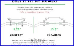 For One-Hand Operation of Zero-Turn Mowers