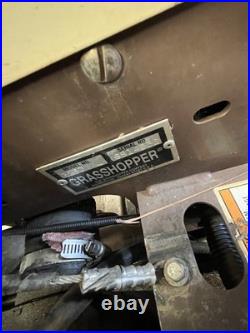 GRASSHOPPER MODEL 325D ZERO TURN MOWER-KUBOTA diesel engine 100% working GRASSHOPPER MODEL 325D ZERO TURN MOWER-KUBOTA diesel engine 100% working