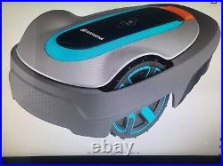 Gardena 15001 Automatic Robotic Lawn Mower with Bluetooth app and Boundry Wire