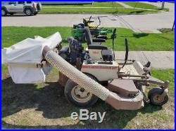 Grasshopper 227 Mid Mount Zero Turn Riding Lawn mower With power assist bagger