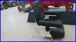 Grasshopper OEM Fixed Mount Seat Assembly with Foldable Armrests SHOWROOM PULL-OFF