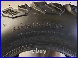 Grassmaster X/T TIRE 24x12.00-12 24x1200-12 24x12-12 4ply Riding zero turn mower