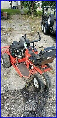 Gravely Zero Turn Riding Lawn Mower Smooth Cutting on Field and Highway Strips