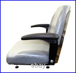 Gray Zero Turn Lawn Mower Seat Armrests Bobcat Dixie Snapper Toro Exmark Bad Boy