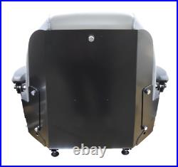 Gray Zero Turn Lawn Mower Seat Armrests Bobcat Dixie Snapper Toro Exmark Bad Boy