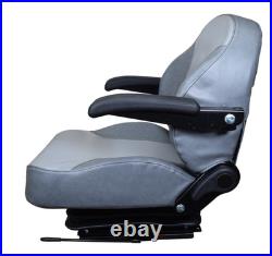 Gray Zero Turn Mower Suspension Seat Bobcat Dixie Snapper Toro Exmark Bad Boy