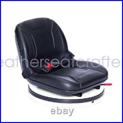 HIGH BACK SEAT Black For Hustler ZTR Zero Turn Lawn Mower Garden Tractor