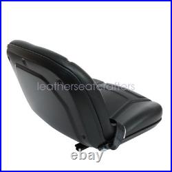 HIGH BACK SEAT Black For Hustler ZTR Zero Turn Lawn Mower Garden Tractor